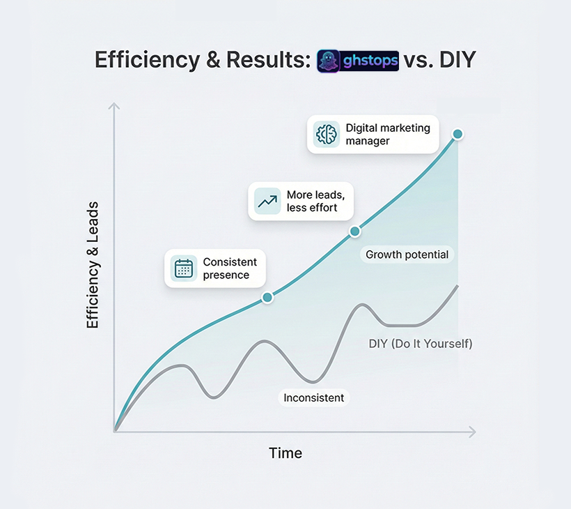 ghstops efficiency graph